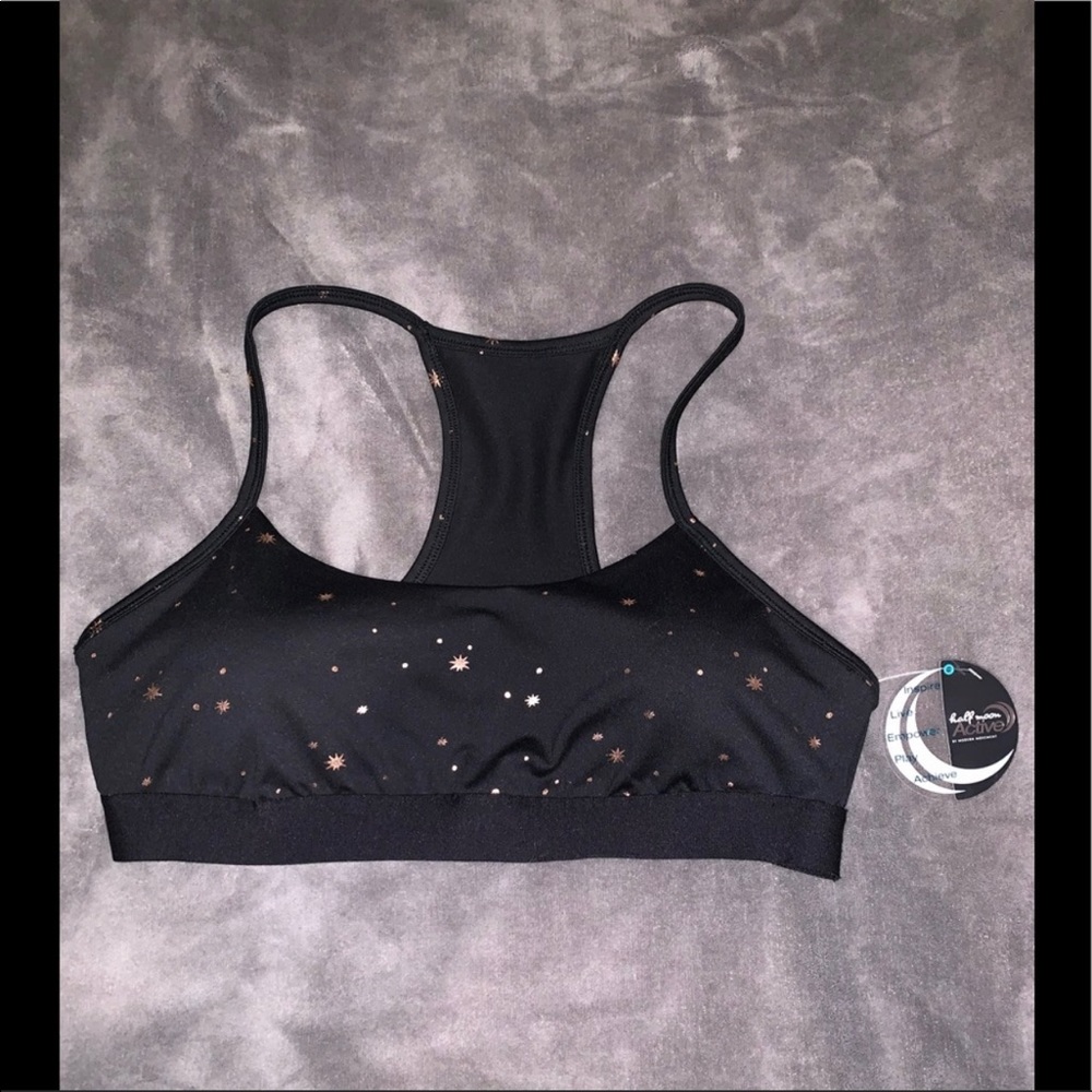 Half moon bra with removable pads/brand new w/tags